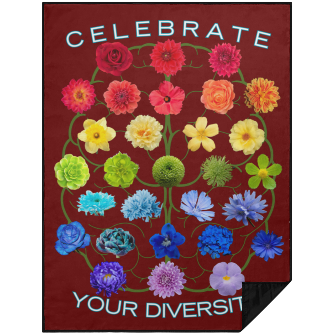CELEBRATE Your Diversity Picnic Blanket 60X80