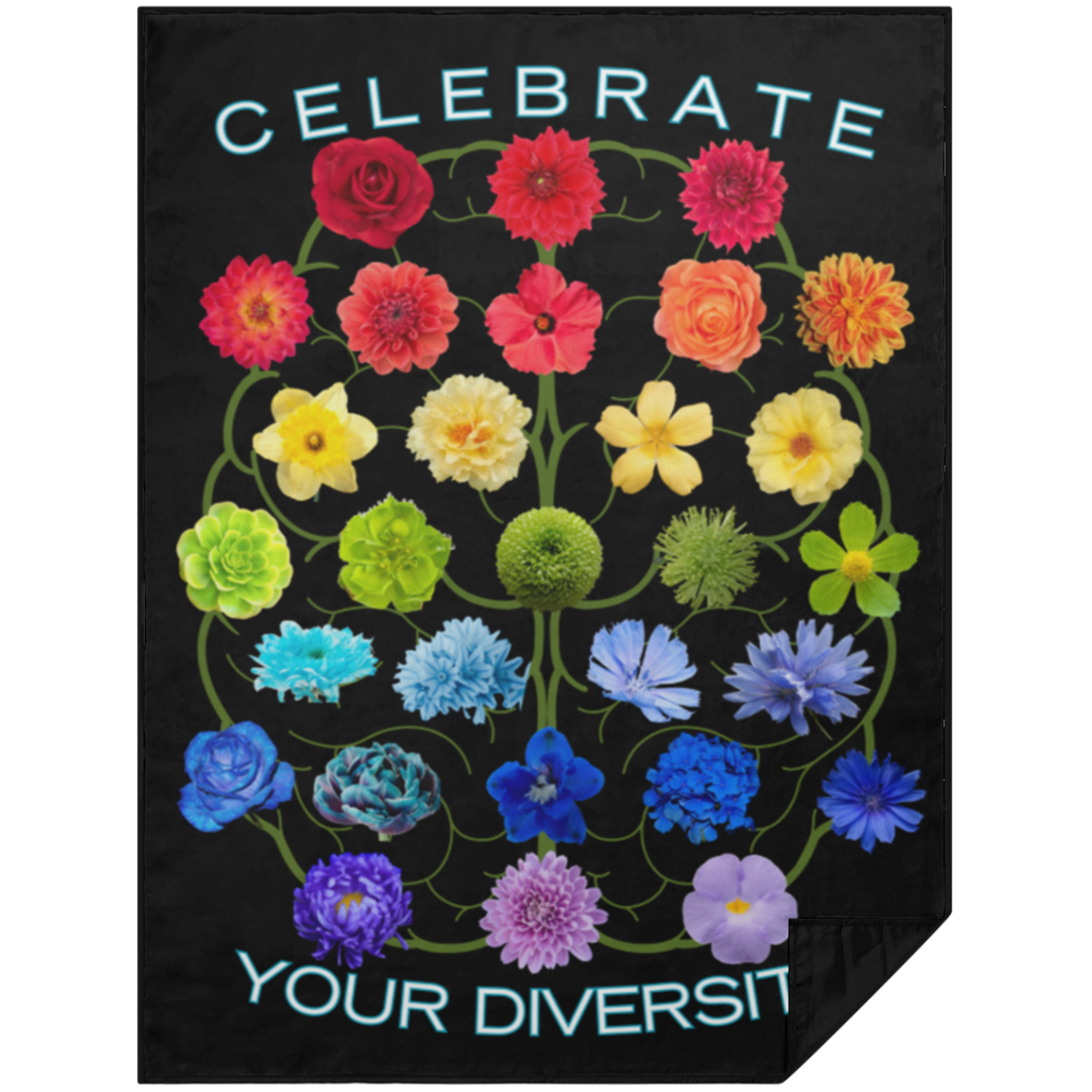CELEBRATE Your Diversity Picnic Blanket 60X80