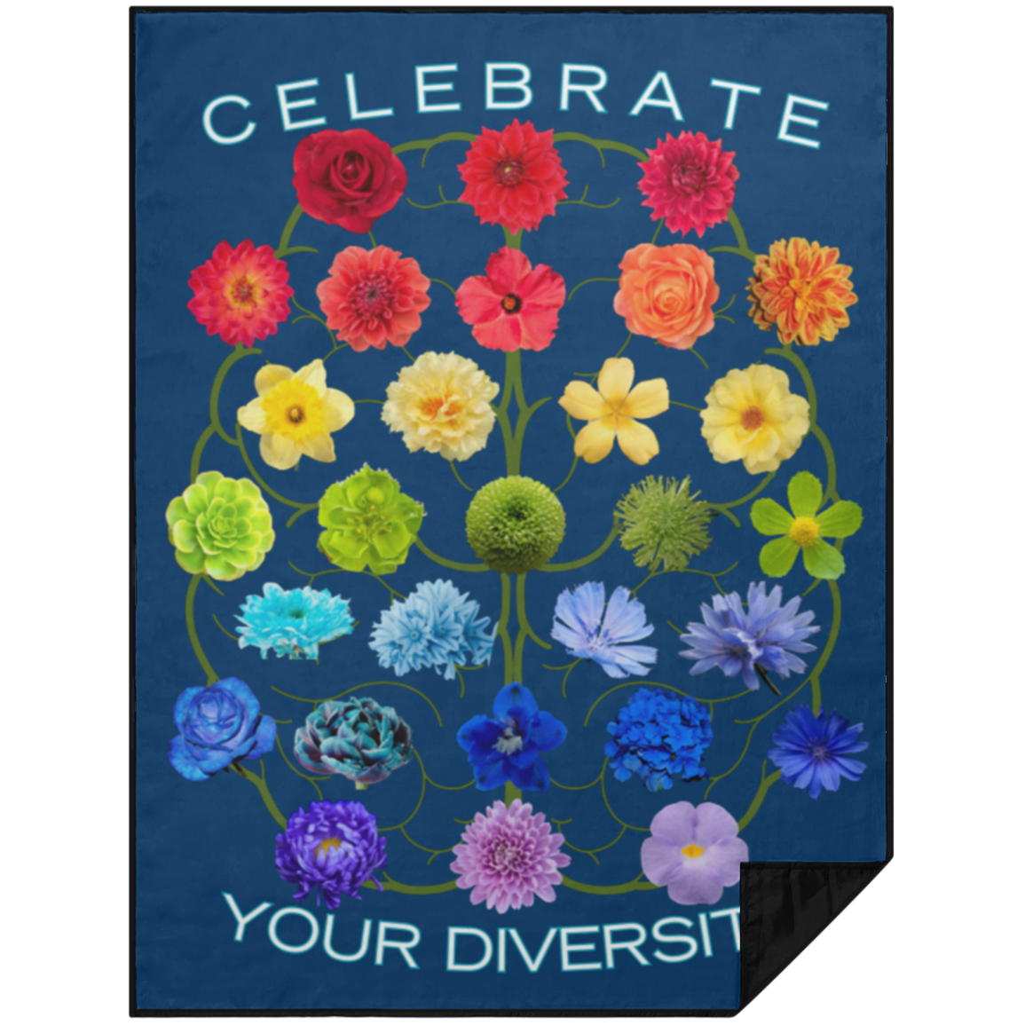 CELEBRATE Your Diversity Picnic Blanket 60X80