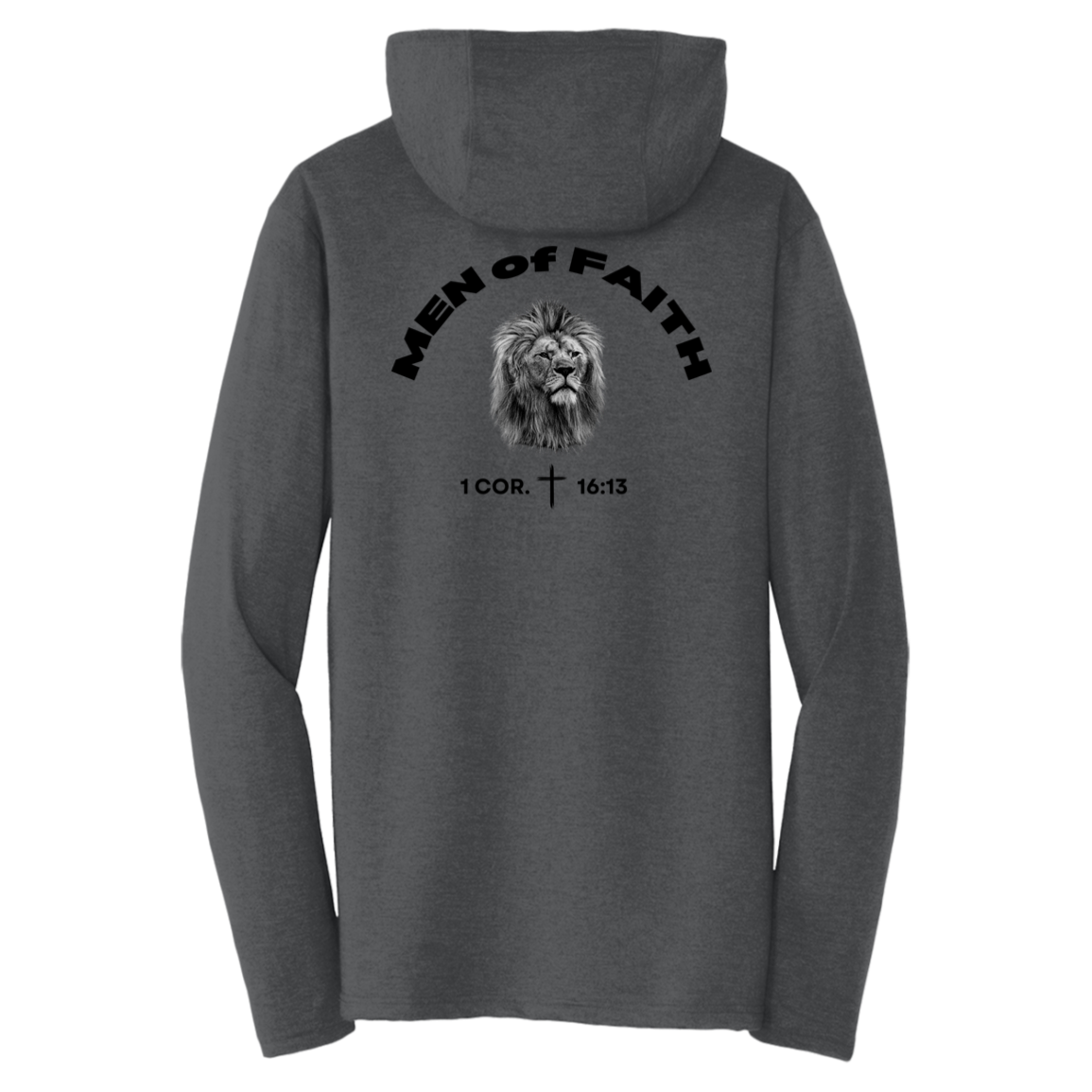 Men of Faith Triblend T-Shirt Hoodie