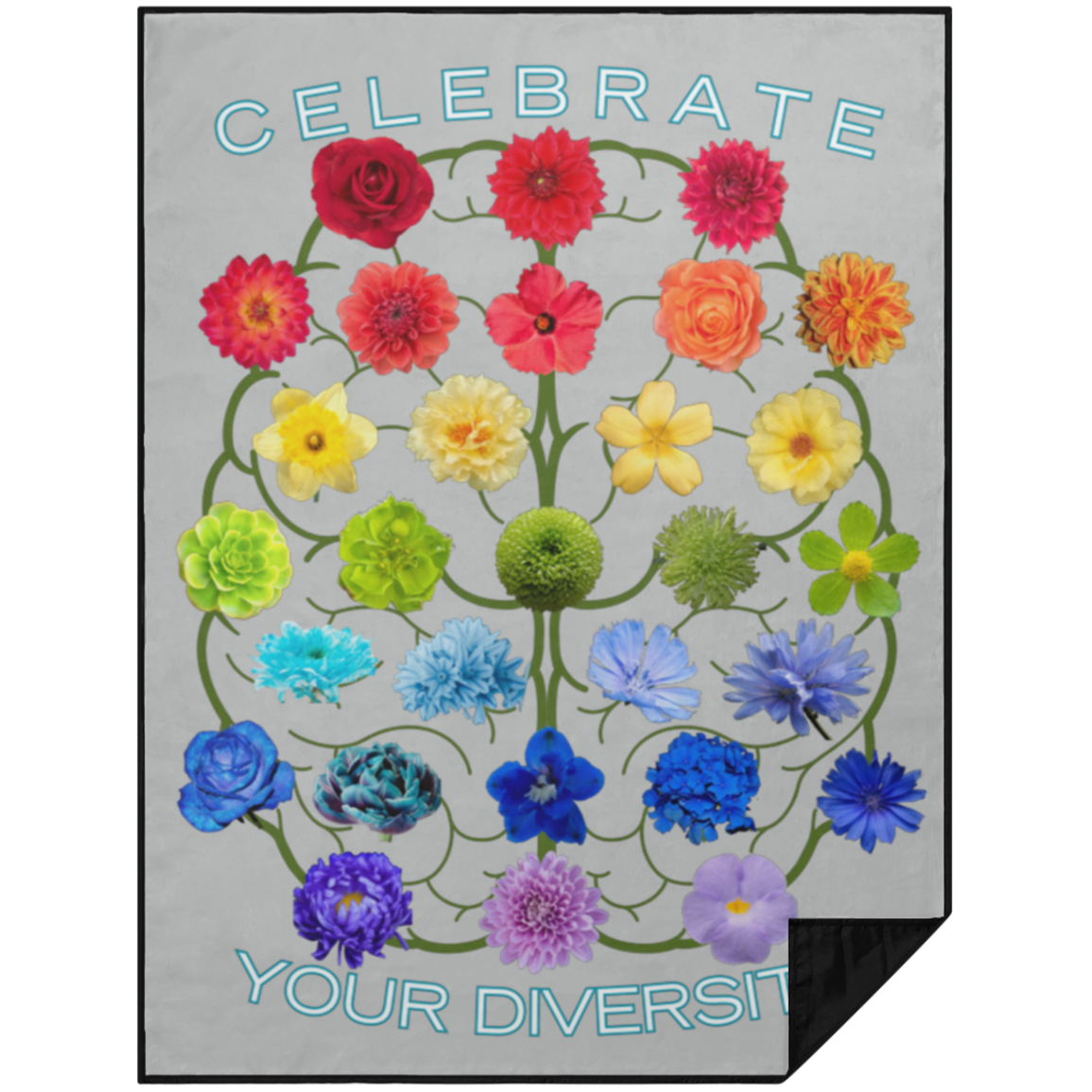 CELEBRATE Your Diversity Picnic Blanket 60X80