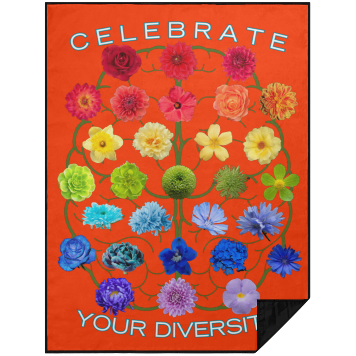 CELEBRATE Your Diversity Picnic Blanket 60X80