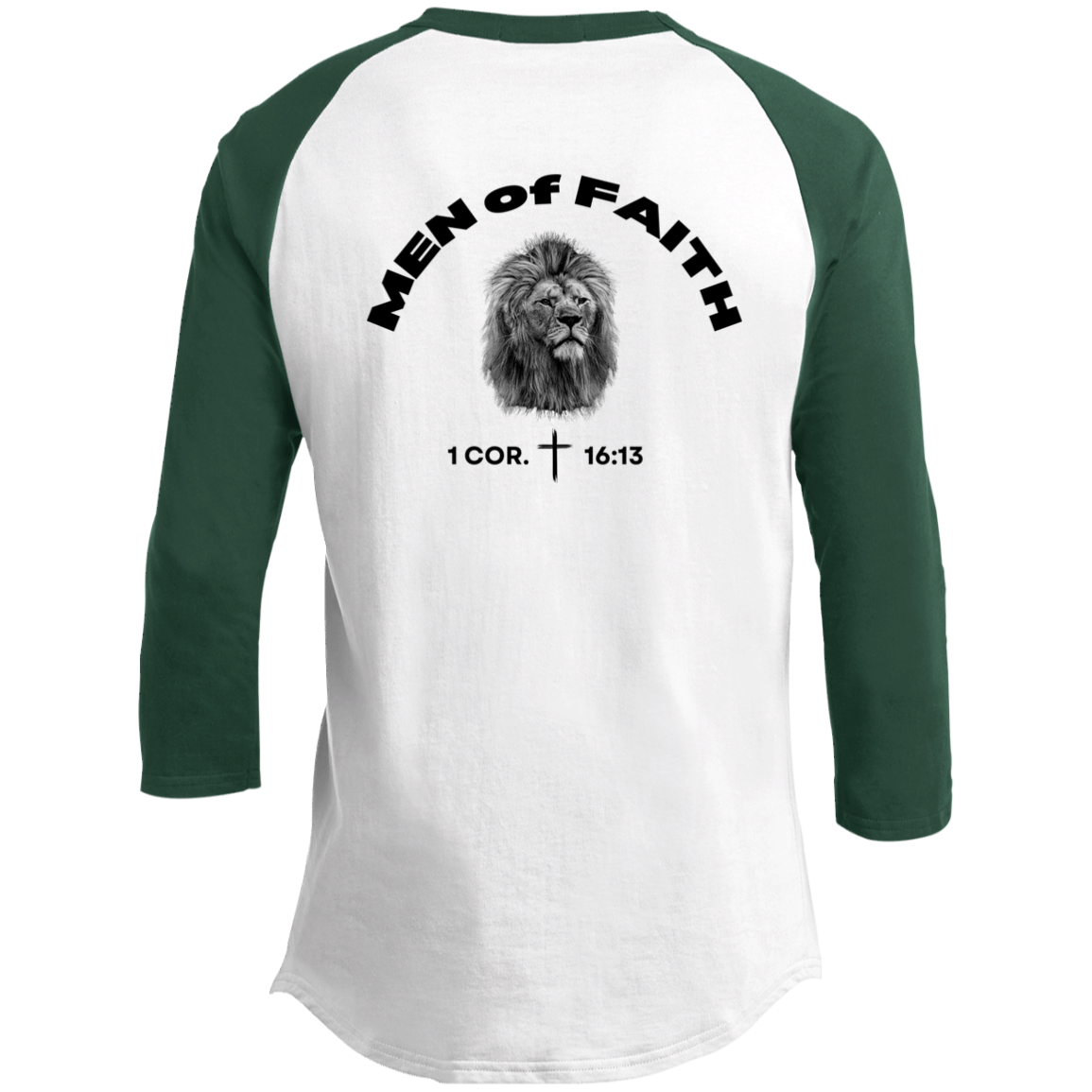 Men of Faith Raglan Sleeve Shirt