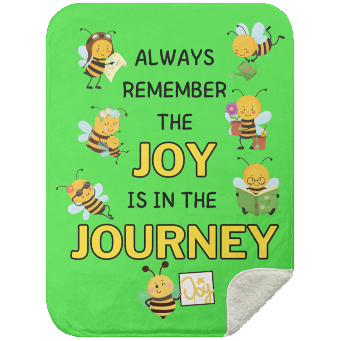 Joy Premium Sherpa Blanket - 3 Sizes