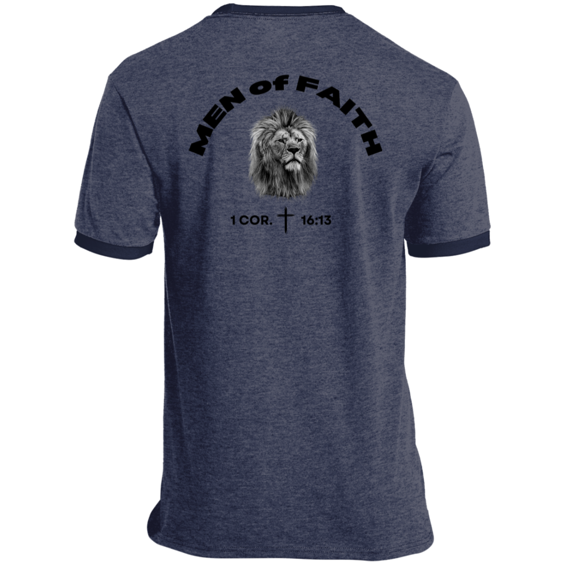 Men of Faith Ringer Tee