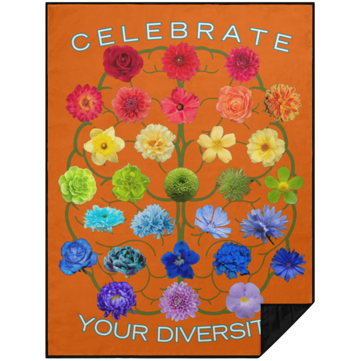 CELEBRATE Your Diversity Picnic Blanket 60X80