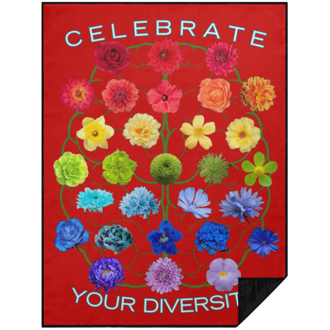 CELEBRATE Your Diversity Picnic Blanket 60X80