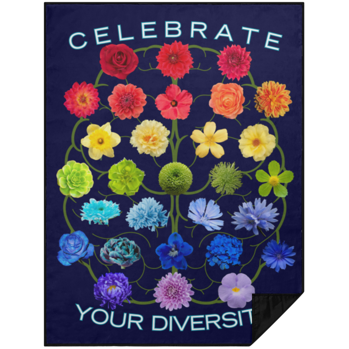 CELEBRATE Your Diversity Picnic Blanket 60X80