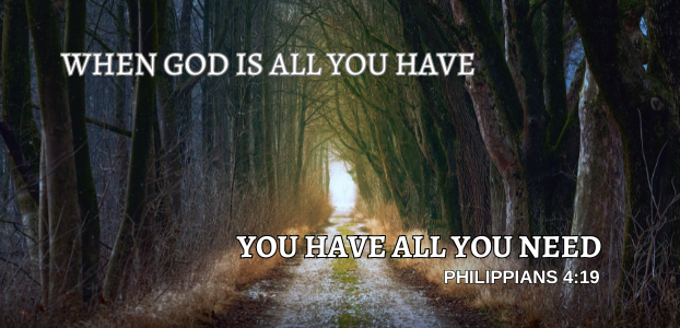 15oz When GOD Is All You Have Black Mug