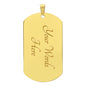 To My Son | I Am Proud Of You - Dog Tag