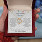 To My Amazing Mother | I Love You | Forever Love Necklace
