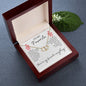 You're My Favorite Everything 10K Solid Gold Everlasting Love Pendant on 14K Gold Filled Chain