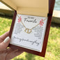 You're My Favorite Everything 10K Solid Gold Everlasting Love Pendant on 14K Gold Filled Chain