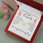 You're My Favorite Everything 10K Solid Gold Everlasting Love Pendant on 14K Gold Filled Chain