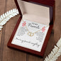 You're My Favorite Everything 10K Solid Gold Everlasting Love Pendant on 14K Gold Filled Chain