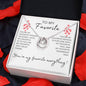 You're My Favorite Everything Lucky In Love Necklace