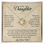 To My Daughter | Love Knot Necklace
