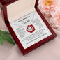 To My Beautiful Wife Love Knot Necklace