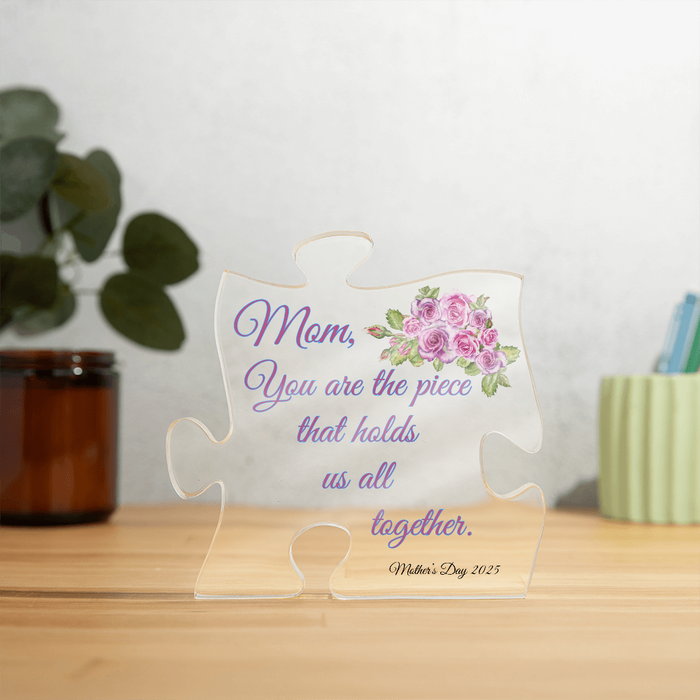 Mother's Day Puzzle Plaque 2025