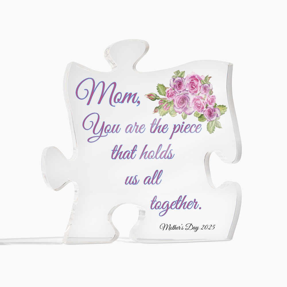 Mother's Day Puzzle Plaque 2025