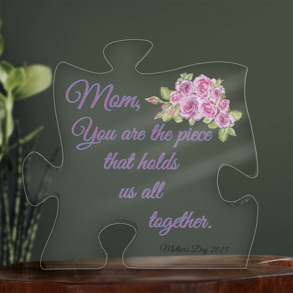 Mother's Day Puzzle Plaque 2025