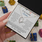 To My Amazing Mother | I Love You | Forever Love Necklace