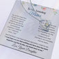 To My Amazing Mother | I Love You | Forever Love Necklace