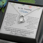To My Amazing Mother | I Love You | Forever Love Necklace