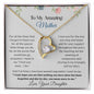 To My Amazing Mother | I Love You | Forever Love Necklace