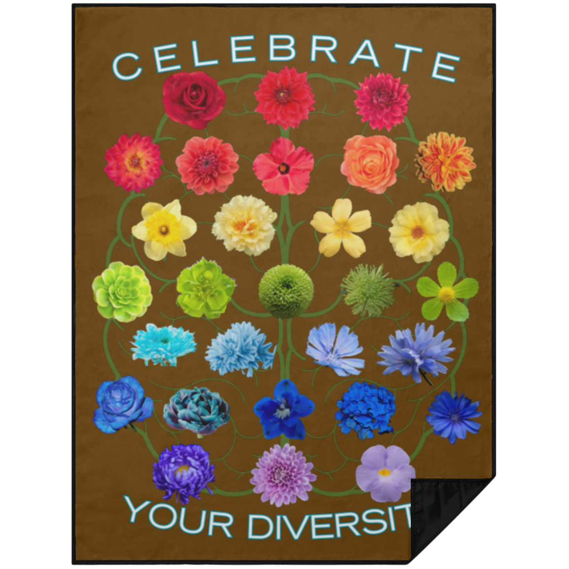 CELEBRATE Your Diversity Picnic Blanket 60X80