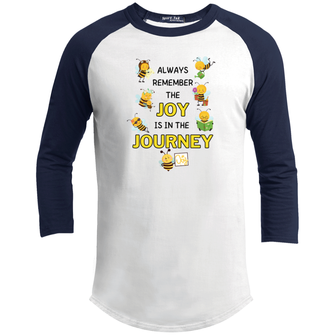 Kids Joy is in the Journey Raglan, 5.2oz 100% Cotton, YXS-YXL