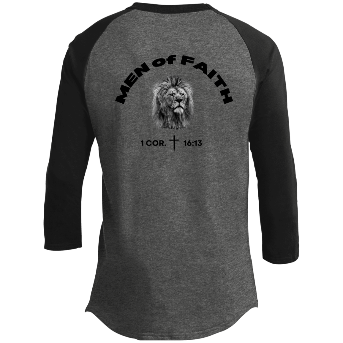 Men of Faith Raglan Sleeve Shirt