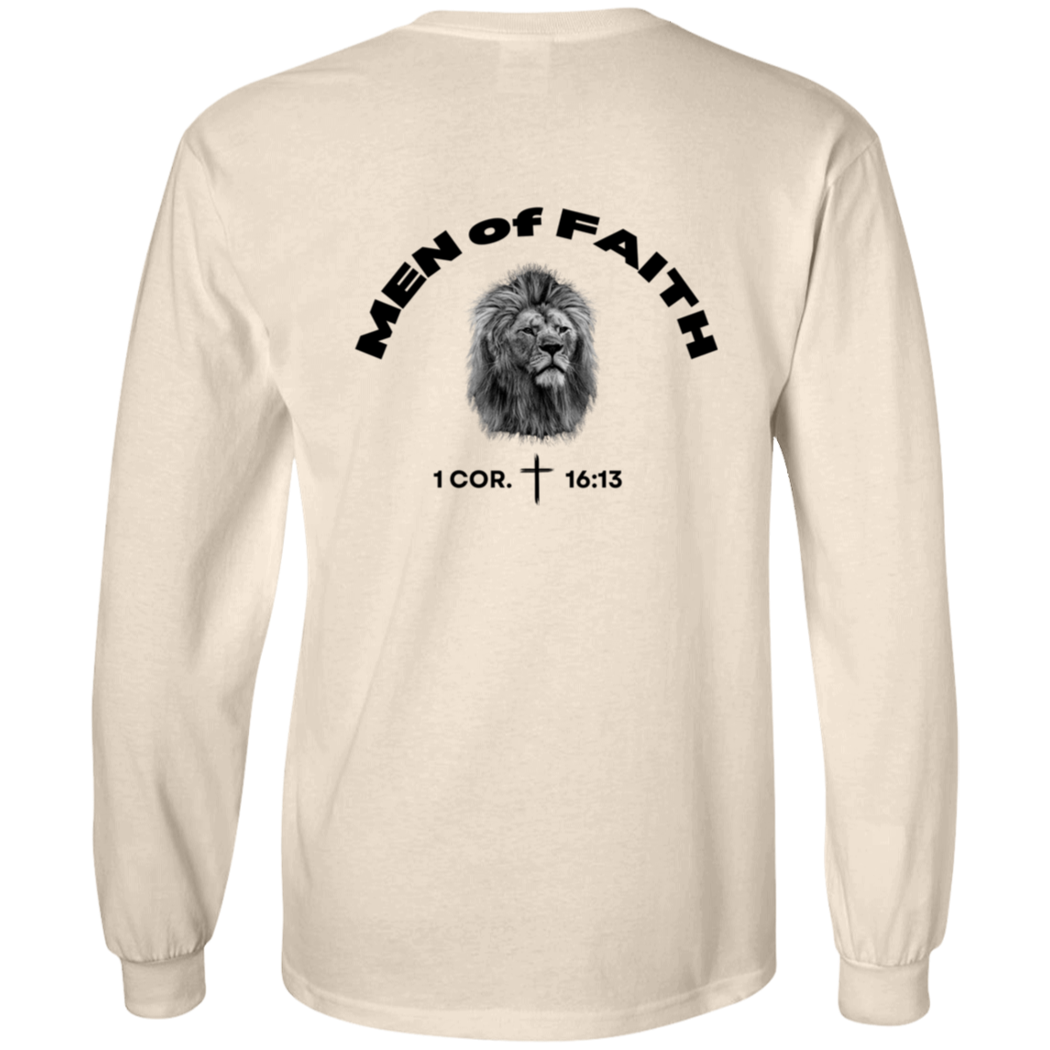 Men of Faith LS Ultra Cotton T-Shirt