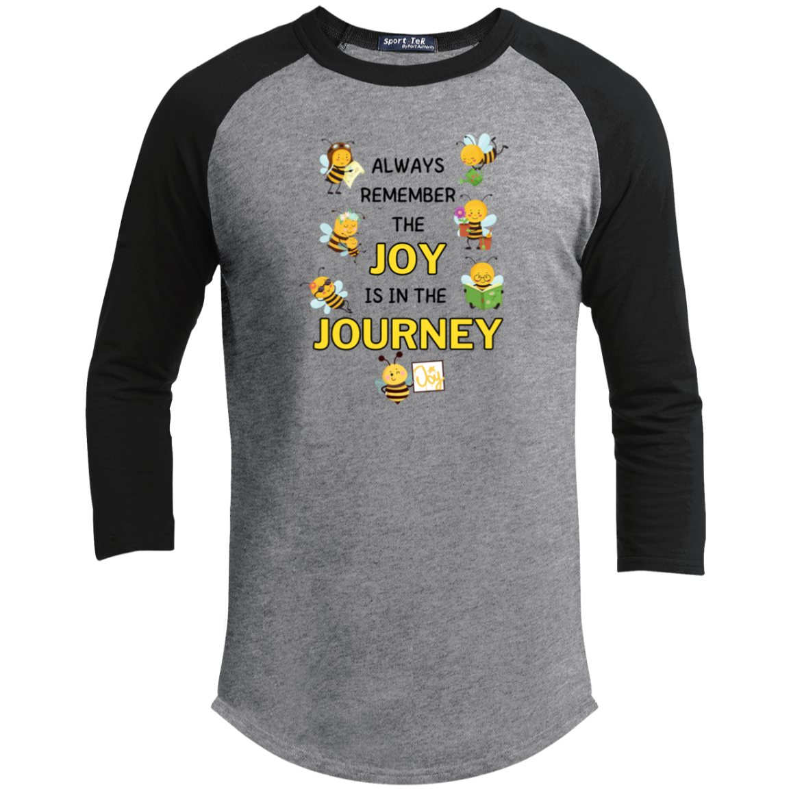 Kids Joy is in the Journey Raglan, 5.2oz 100% Cotton, YXS-YXL