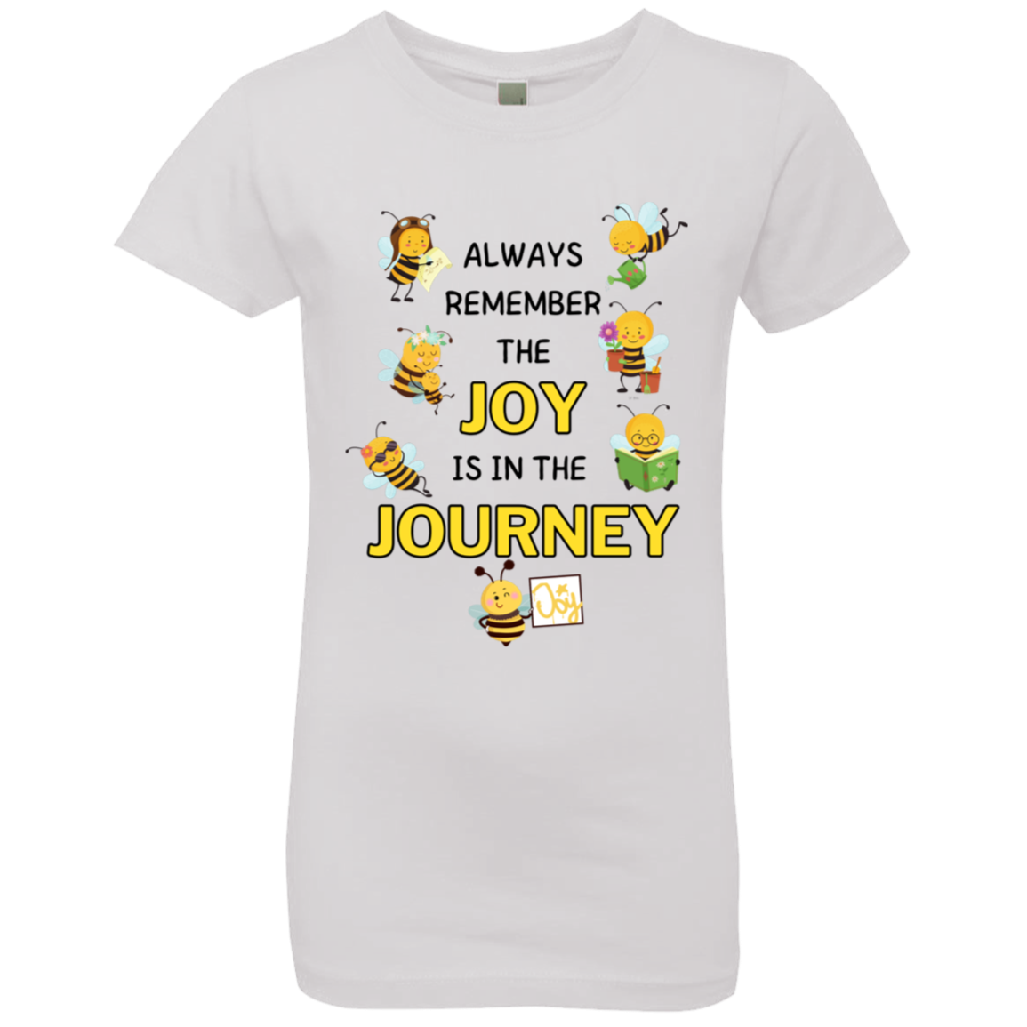 Girls Joy is in the Journey Princess T-shirt, Size YXS - YXL