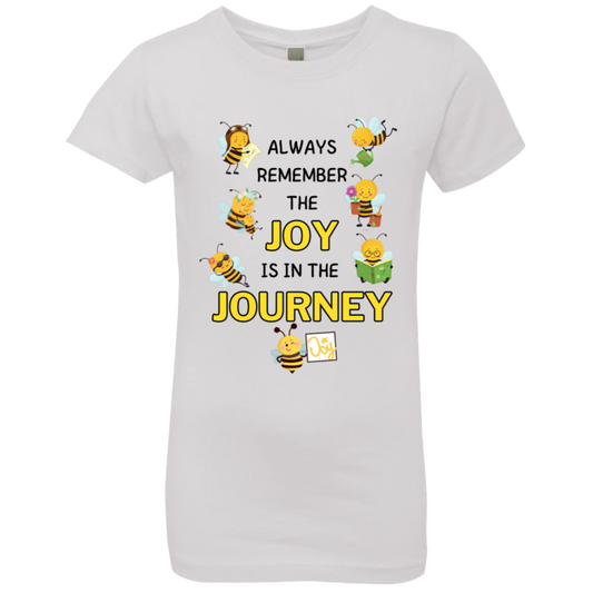 Girls Joy is in the Journey Princess T-shirt, Size YXS - YXL