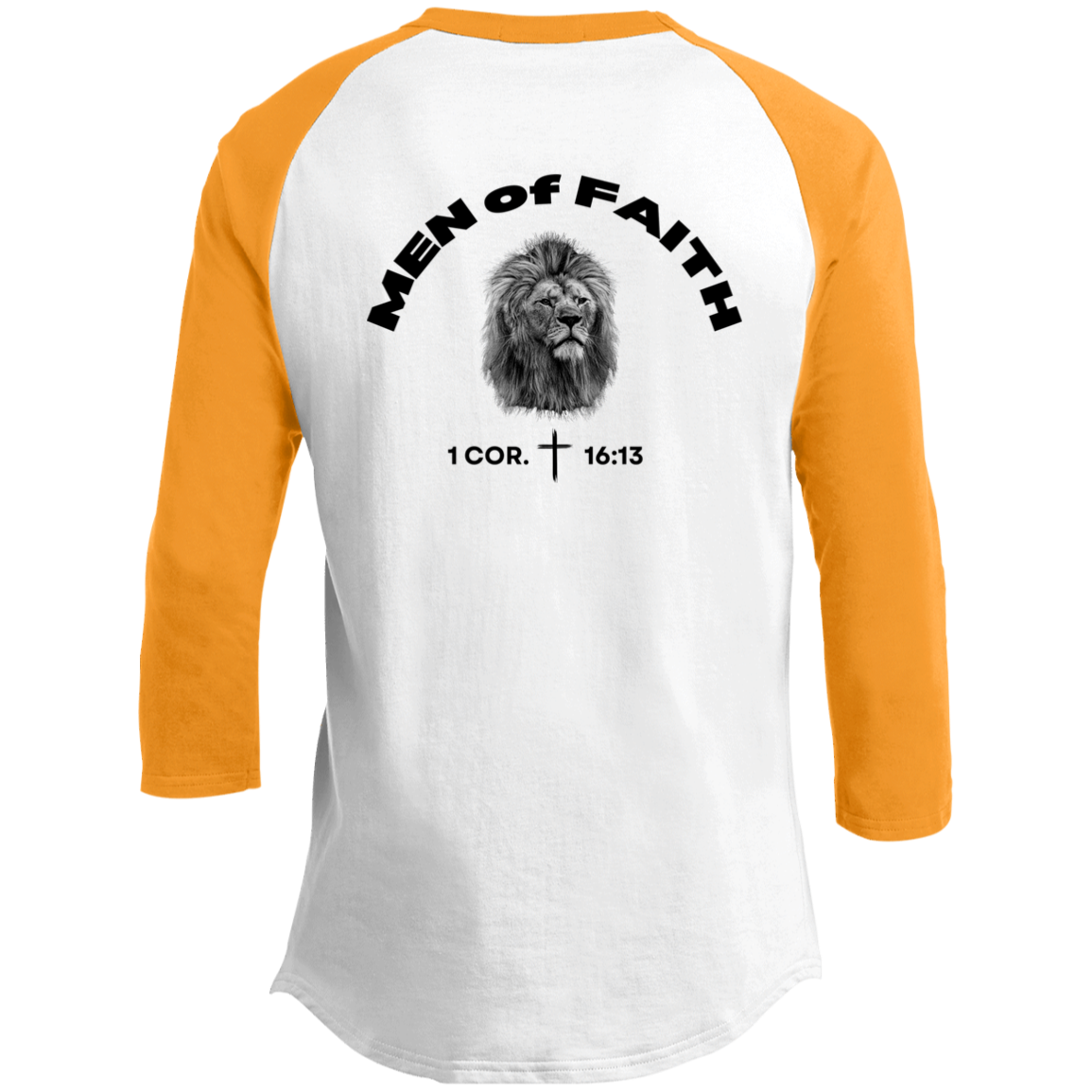 Men of Faith Raglan Sleeve Shirt