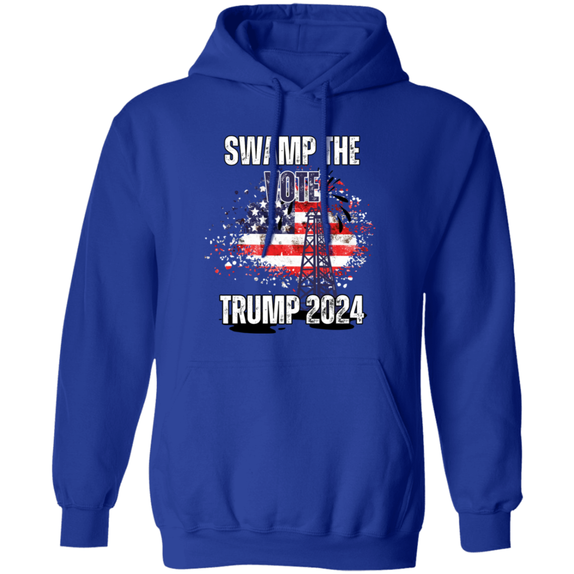 Trump 2024 Swamp the Vote  Hoodie