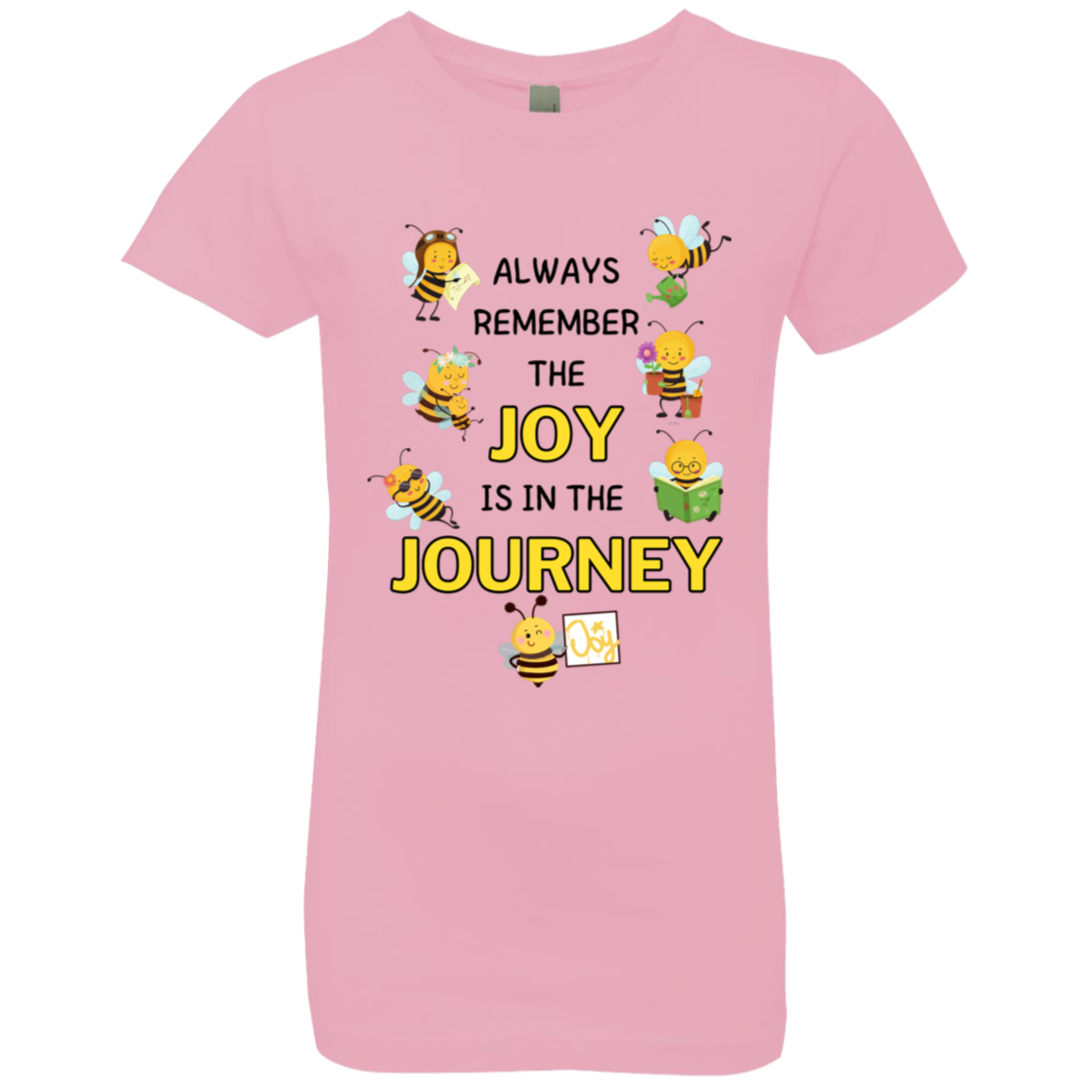 Girls Joy is in the Journey Princess T-shirt, Size YXS - YXL