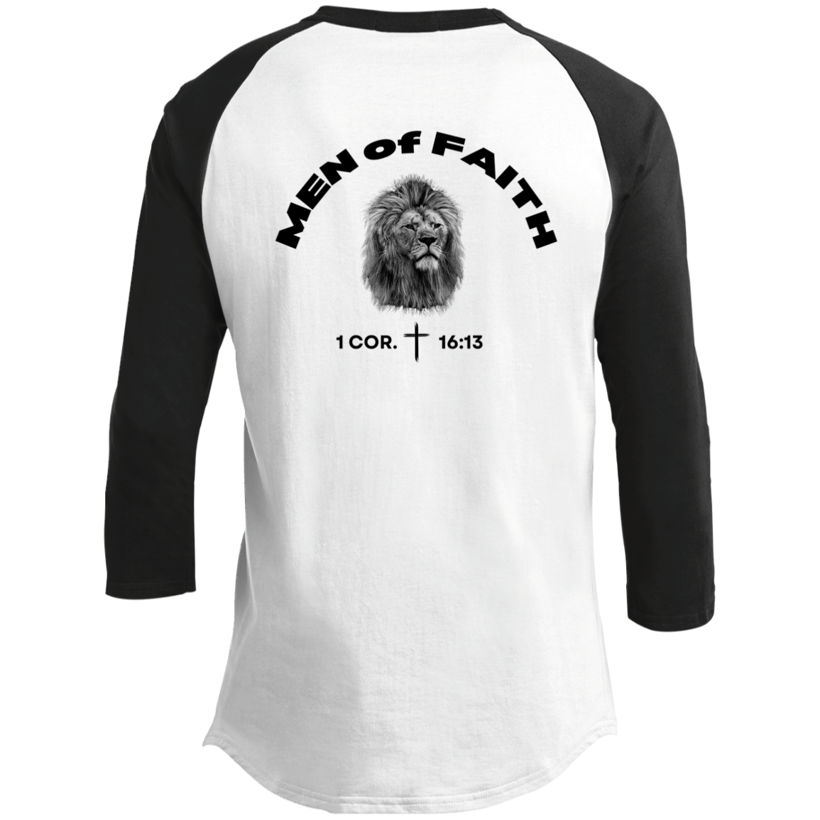 Men of Faith Raglan Sleeve Shirt