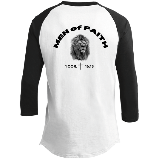 Men of Faith Raglan Sleeve Shirt