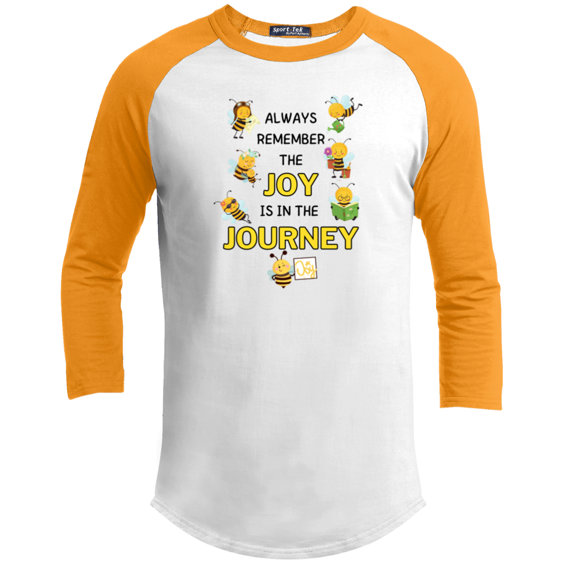 Kids Joy is in the Journey Raglan, 5.2oz 100% Cotton, YXS-YXL