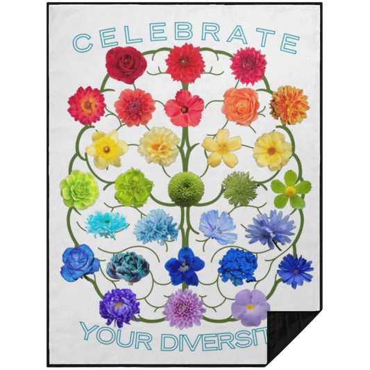 CELEBRATE Your Diversity Picnic Blanket 60X80