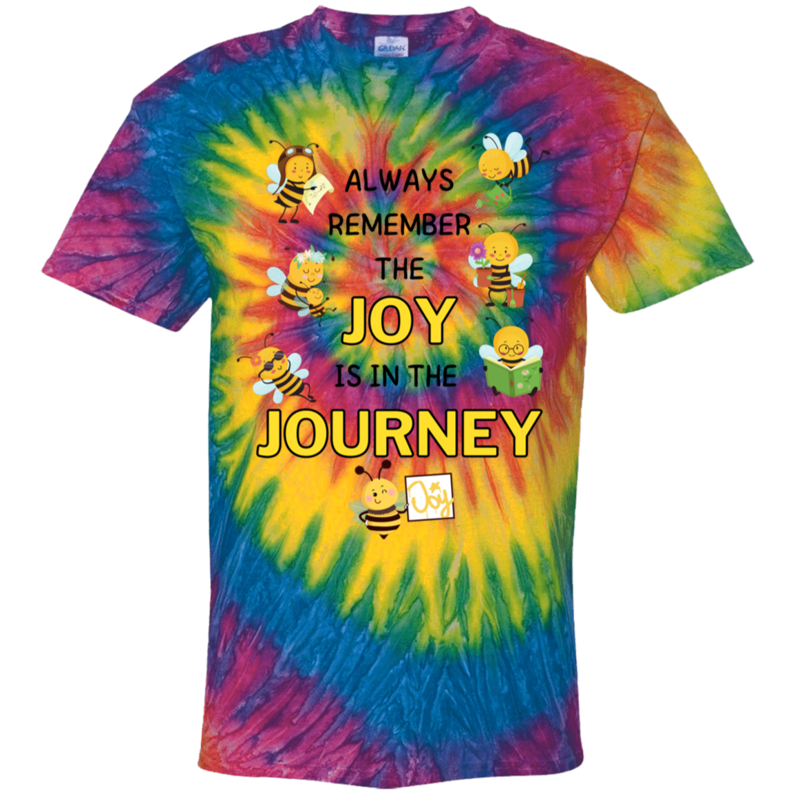 Kids Joy is in the Journey Tie-Dye 100% Cotton, Size YXS-YL