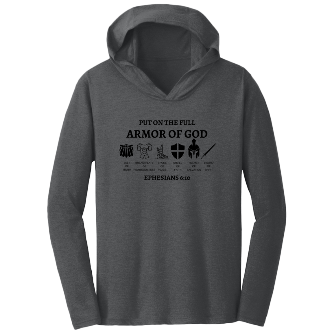 Armor Of GOD Triblend T-Shirt Hoodie