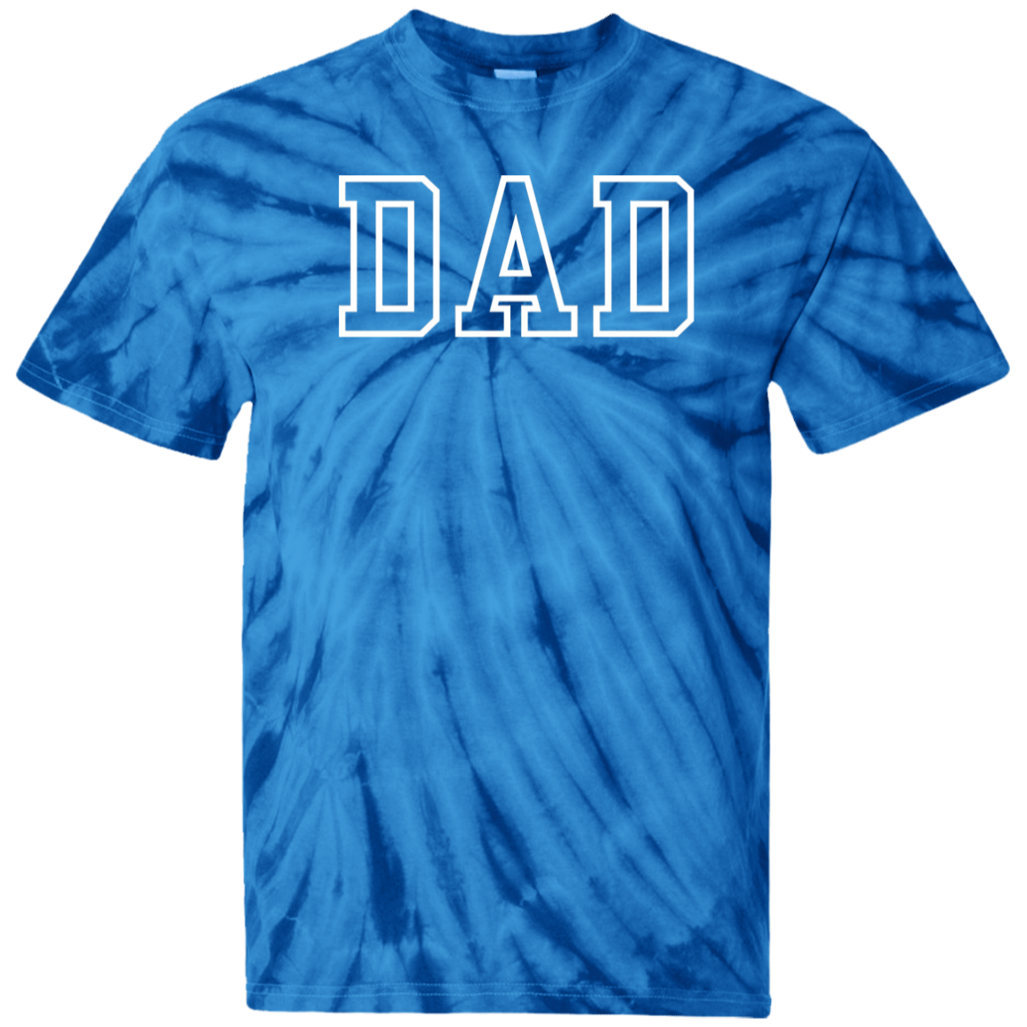 DAD 100% Cotton Tie-Dye T-Shirt