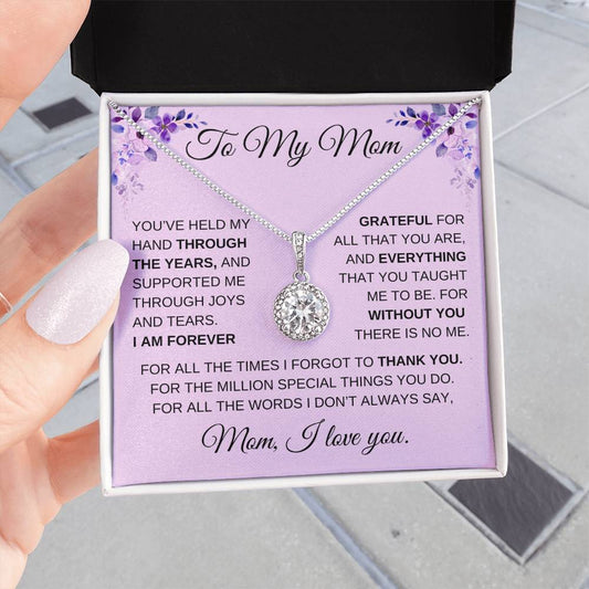 To My Mom Eternal Hope Necklace