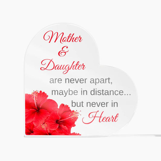 Mother & Daughter Never Apart Red Hibiscus