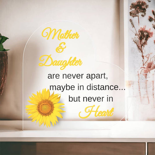 Mother & Daughter Never Apart Sunflower