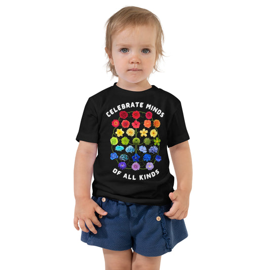 Celebrate Minds Of All Kinds Toddler Short Sleeve Tee